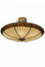 Luma-Spec Lighting 181915 - 36"W Greenbriar Oak Semi-Flushmount