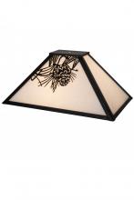 Luma-Spec Lighting 182010 - 16" Long Mission Pine Cone Shade