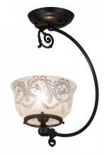 Luma-Spec Lighting 182069 - 7" Wide Revival Gas & Electric Semi-Flushmount