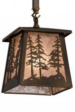 Luma-Spec Lighting 182076 - 7"Sq Tall Pines Mini Pendant