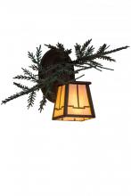 Luma-Spec Lighting 182275 - 16" Wide Pine Branch Valley View Right Wall Sconce