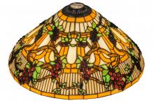 Luma-Spec Lighting 182492 - 20" Wide Jeweled Grape Shade