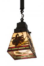 Luma-Spec Lighting 183026 - 5"Sq Pinecone Mission Mini Pendant