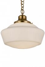 Luma-Spec Lighting 183317 - 16"W Revival Schoolhouse W/Traditional Globe Pendant