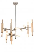 Luma-Spec Lighting 183551 - 41" Wide Alva Kavel 6 Light Chandelier