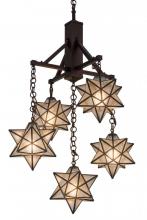 Luma-Spec Lighting 184367 - 30"W Moravian Star 5 LT Chandelier