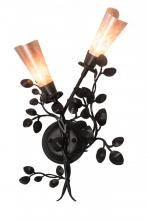 Luma-Spec Lighting 185118 - 14.5"W Vinca Vine 2 LT Left Wall Sconce