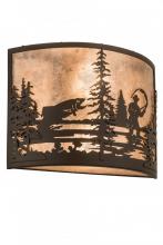 Luma-Spec Lighting 185798 - 16"W Fly Fishing Creek Wall Sconce