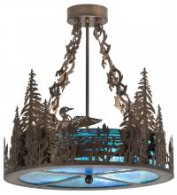 Luma-Spec Lighting 185846 - 20" Wide Loon Semi-flush Mount