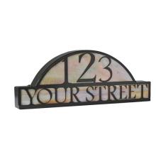 Luma-Spec Lighting 18598 - 24.5" Wide Personalized Street Address Sign