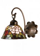 Luma-Spec Lighting 18708 - 8"W Tiffany Rosebush Wall Sconce