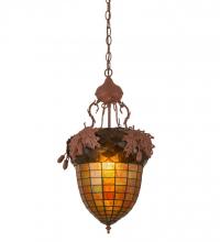 Luma-Spec Lighting 187087 - 15"W Oak Leaf & Acorn Pendant