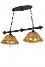 Luma-Spec Lighting 187126 - 36"L Diamond & Jewel 2 LT Island Pendant