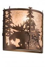 Luma-Spec Lighting 187282 - 12"W Moose at Dusk Wall Sconce