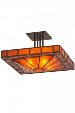 Luma-Spec Lighting 187316 - 24"Sq Mission Prime Semi-Flushmount