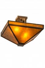 Luma-Spec Lighting 187318 - 17"Square Mission Prime Flushmount