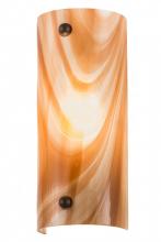 Luma-Spec Lighting 187968 - 5"W Metro Cognac Swirl Wall Sconce