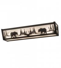 Luma-Spec Lighting 188350 - 24"W Bear at Lake Vanity Light