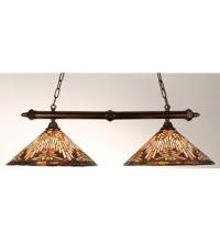 Luma-Spec Lighting 18858 - 40" Long Nuevo Mission 2 Light Island Pendant
