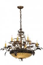 Luma-Spec Lighting 188594 - 42"W Greenbriar Oak 8 Arm Chandelier