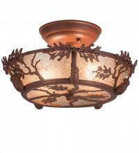 Luma-Spec Lighting 188635 - 10.5"W Oak Leaf & Acorn Flushmount