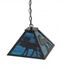Luma-Spec Lighting 188740 - 13"Sq Lone Moose Pendant