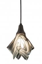 Luma-Spec Lighting 189052 - 10"W Metro Fusion Noir Swirl Mini Pendant