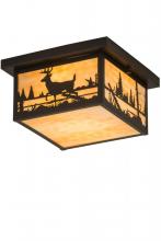 Luma-Spec Lighting 190005 - 12"Sq Hyde Park Deer Creek Flushmount
