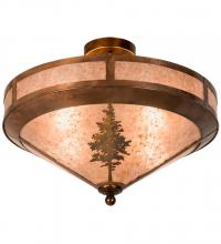 Luma-Spec Lighting 190288 - 20" Wide Tamarack Flushmount