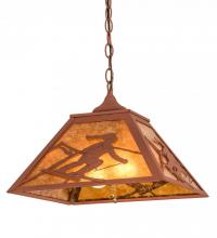 Luma-Spec Lighting 190326 - 16" Square Alpine Pendant