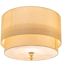 Luma-Spec Lighting 190703 - 32" Wide Cilindro Lujoso Two Tier Semi-Flushmount