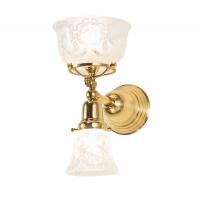 Luma-Spec Lighting 190753 - 7.5" Wide Revival Gas & Electric 2 Light Wall Sconce