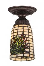 Luma-Spec Lighting 190970 - 5"W Pine Barons Flushmount