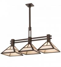 Luma-Spec Lighting 191702 - 40"Long "T" Mission 3 Light Island Pendant