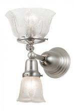 Luma-Spec Lighting 192906 - 7.5" Wide Revival Gas & Electric 2 Light Wall Sconce