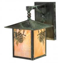 Luma-Spec Lighting 193441 - 9" Wide Seneca Winter Pine Straight Arm Wall Sconce