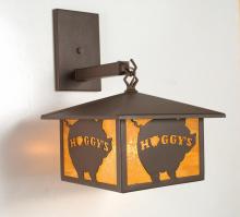 Luma-Spec Lighting 19407 - 10"W Personalized Hoggy's Hanging Wall Sconce