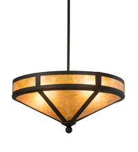 Luma-Spec Lighting 194675 - 16" Wide Craftsman Prime Semi-Flushmount