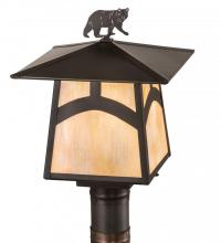 Luma-Spec Lighting 194723 - 12" Square Seneca Hill Top W/ Bear Post Mount