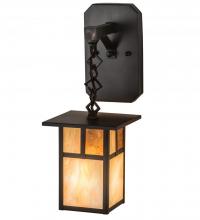 Luma-Spec Lighting 194872 - 6"Wide Hyde Park "T" Mission Hanging Wall Sconce