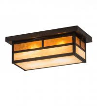Luma-Spec Lighting 194882 - 16" Long Hyde Park "T" Mission Oblong Flushmount