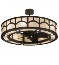 Luma-Spec Lighting 194958 - 44" Wide Mission Hill Top Chandel-Air