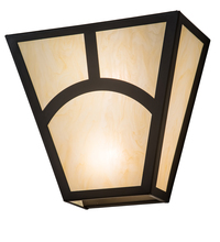 Luma-Spec Lighting 195572 - 13" Wide Mission Hill Top Wall Sconce