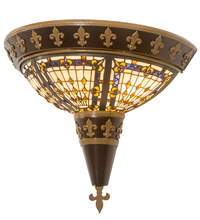 Luma-Spec Lighting 195705 - 18" Wide Fleur-de-lis Wall Sconce
