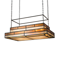 Luma-Spec Lighting 196574 - 72" Long Hyde Park "T" Mission Oblong Pendant