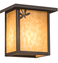 Luma-Spec Lighting 197061 - 8" Wide Seneca Dragonfly Left Wall Sconce