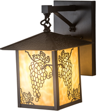 Luma-Spec Lighting 197070 - 9" Wide Seneca Grapes Straight Arm Wall Sconce