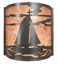 Luma-Spec Lighting 197788 - 12" Wide Sailboat Wall Sconce