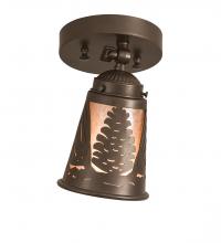Luma-Spec Lighting 197918 - 5-10.75" Wide Pinecone Swing Arm Flushmount
