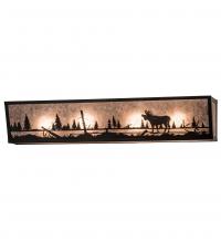 Luma-Spec Lighting 198074 - 31" Wide Moose at Lake Vanity Light